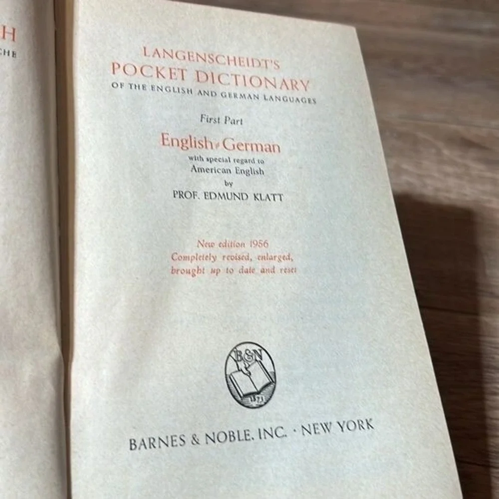 N/A 1961 langenscheidts